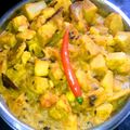 Samita Sar's cooksnap of when they made ওলের ডালনা (Oler dalna recipe in Bengali).