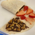 El cooksnap de Elena cuando hizo Wrap dulce con fresas, plátano y chocolate.