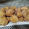 El cooksnap de Lorena cuando hizo Buñuelos de viento.