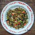 Cooksnap dari Berlian Soewandono untuk resep Bunga Pepaya Tumis Teri (no pahit)