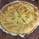 El cooksnap de Virginia cuando hizo Apple Pie (pastel de manzanas).