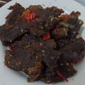 Cooksnap dari Maria Francisca Hendrachrisna untuk resep DENDENG SAPI BALADO ala Pemula