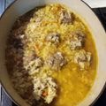El cooksnap de Yuliana Monteza cuando hizo Albóndigas con arroz.