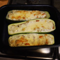 El cooksnap de Claudio Vallejos cuando hizo Zapallos italianos rellenos (carne de pavo-arroz) 🍀.