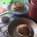 El cooksnap de Cecilia Mareco cuando hizo Panqueques americanos a la uruguaya.