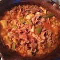 El cooksnap de KarUra de Lopez cuando hizo Bistec con papas y nopales.