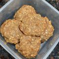 El cooksnap de Agus Rivarola cuando hizo Galletas de avena, banana y mantequilla de maní 🥜 sin azúcar ni edulcorante 🍌 veganas.