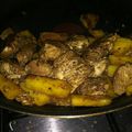 El cooksnap de Karina Medina cuando hizo Pollo con piña al horno.