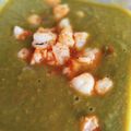 El cooksnap de Gemma Leticia Gomez Perez cuando hizo Crema de langostino y guisante.