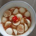 Cooksnap của Thu Thảo khi họ làm theo món Cà pháo muối xổi