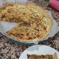 El cooksnap de Laura Navarro cuando hizo Quiche de verduras y queso🥕🌶️🥒🧀.