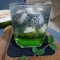 Cooksnap dari Momiera untuk resep 585. Es Timun Selasih Sirup Melon