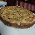 El cooksnap de micaela Valle cuando hizo Bizcochuelo invertido de manzana, avena, coco, ricota y miel. Muy sana!.