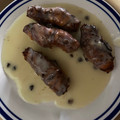 El cooksnap de Sandra Fabiola Barahona Cubas cuando hizo Enrrollados de carne magra.