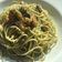 il Makiko Tanaka quando ha preparato Spaghetti con sugo alle vongole e pesto di pistacchi