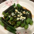 李佩蓉 的 涼拌秋葵蒜蓉醬 cooksnap