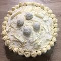 El cooksnap de Soraya Sanchez Rey Rodriguez Palancas cuando hizo Tarta Raffaello.. o de coco y chocolate blanco.