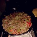 El cooksnap de Ana Páez cuando hizo Nopales con carne molida.