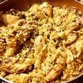 El cooksnap de Ines Mercado cuando hizo Guiso de arroz con pollo 🐔.