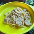 Cooksnap dari emaprematri untuk resep Garlic Butter Spaghetti