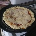 El cooksnap de Dolores cuando hizo Pizza con harina leudante.
