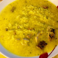 El cooksnap de Irene-Guirao cuando hizo Sopa de arroz con almejas.