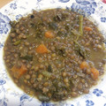 El cooksnap de María López cuando hizo Lentejas, receta para subir las defensas.