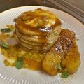 Emilys Home Cooked Kitchen's cooksnap of when they made Pancake With Banana in coconut milk and roasted cashew nut.