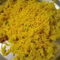 Trivedi Bhumi 's cooksnap of when they made પેરી પેરી પોહા.