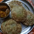Itikona Banerjee's cooksnap of when they made কড়াইশুঁটির কচুরি (peas kachori recipe in Bengali).