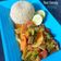 Cooksnap Dina Yuandha semasa beliau membuat Nasi goreng paprik.
