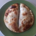 El cooksnap de Teresita Felíz cuando hizo Empanadas de pino.