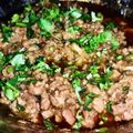 Insha Ansari का कुकस्नैप जब उन्होंने खड़े मसाले का कीमा स्पाइसी(khade masale ka keema spicy recipe in hindi) बनाया था।