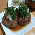 あーこ's cooksnap of when they made 簡単和風ハンバーグ♡おろしポン酢ソース.