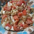 El cooksnap de Juan Antonio Iglesias cuando hizo Ensalada de judías verdes (ensalada campera).