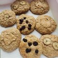 El cooksnap de Andrea Carranza cuando hizo Cookies / galletitas de avena y chips de chocolate saludables. Sin azúcar, sin manteca.