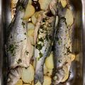 El cooksnap de Julia Roig Ayora cuando hizo Lubina al horno con patatas.