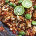 Cooksnap dari susanoktarina untuk resep 🍂🍂Penyet Kemangi Tempe