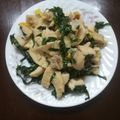 Cooksnap của Miu Miu khi họ làm theo món Ức gà xào lá lốt