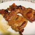 El cooksnap de Jordi Cortiada cuando hizo Muslos de pollo con zanahorias al horno.