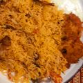 Zainab Khan's cooksnap of when they made Chicken Biryani restaurant style.