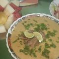 صورة من Røzã līnã، شاركها بعد تجربة وصفة حساء الخضر بالجبن 🍆🍅🍴