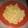 El cooksnap de Alex cuando hizo Huevos revueltos.