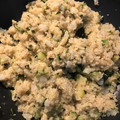 El cooksnap de Guadalupe Sánchez cuando hizo Quinoa con cebolla y calabacín al toque parmesano.