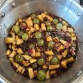 David Banks's cooksnap of when they made Spiced gooseberry chutney.