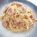 Cooksnap dari Kucingrabbit [ Anny ] untuk resep Spaghetti with Creamy Tomato Sausage