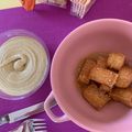 El cooksnap de Laura cuando hizo Tofu glaseado a la naranja.