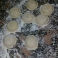 El cooksnap de alicia cuando hizo Sorrentinos de carne, verdura y queso.