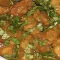  Chef Richa pathak. का कुकस्नैप जब उन्होंने सोयाबीन वडी मसाला करी (soyabean vadi masala curry recipe in Hindi) बनाया था।