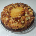 El cooksnap de Carla Salcedo cuando hizo Torta de Piña.